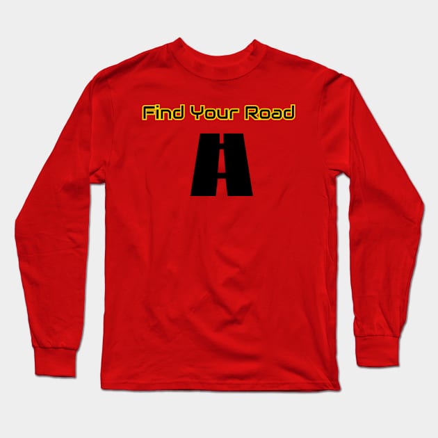 Find Your Own Path Long Sleeve T-Shirt by Alemway